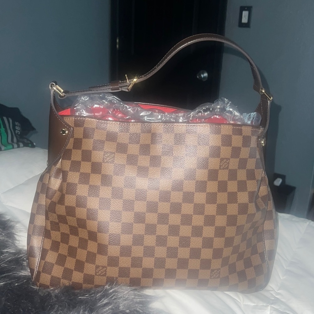 SOLD Authentic Louis Vuitton Reggia Ebene bag